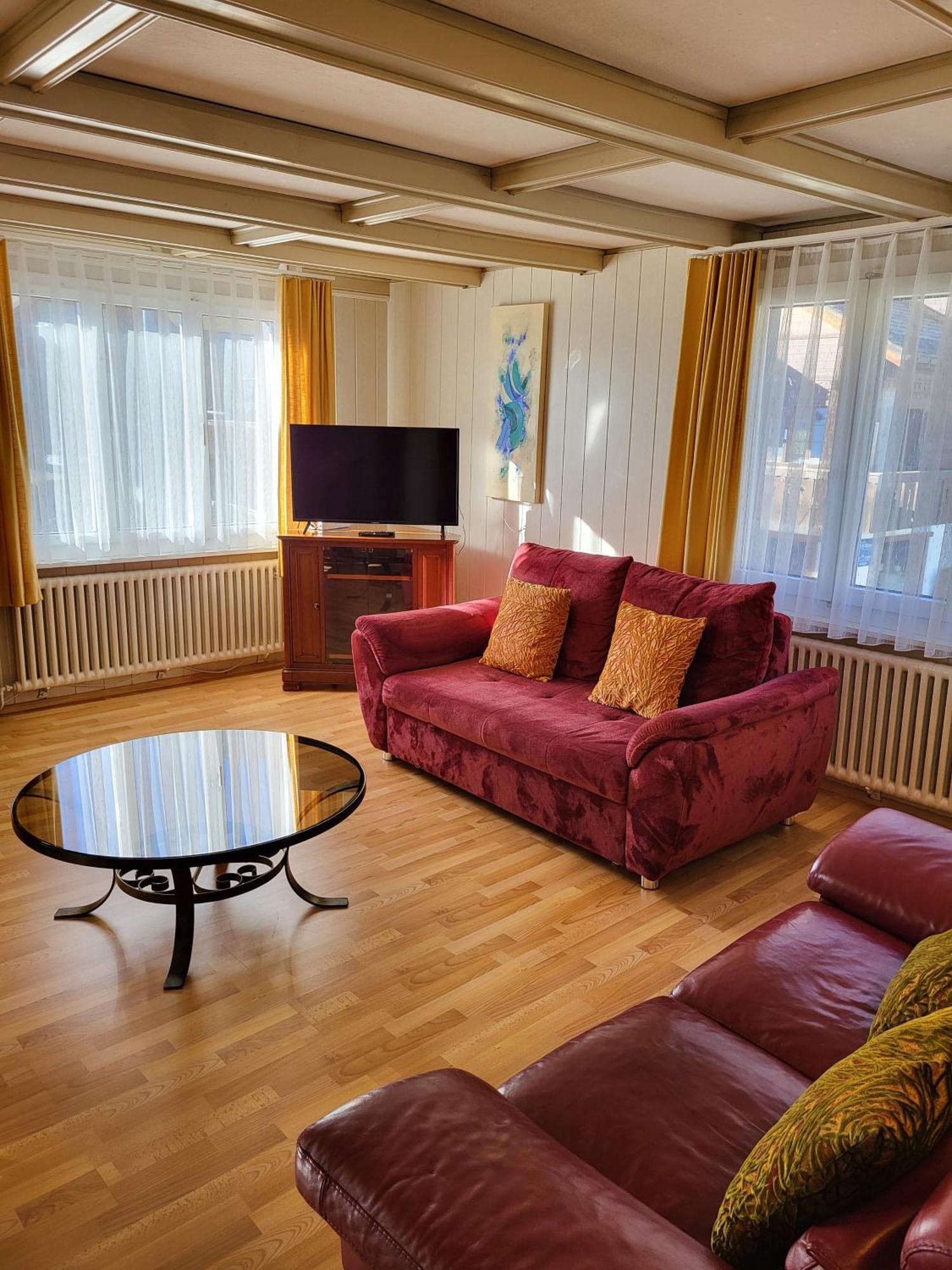 Chalet Lilo 4 Zimmer Big View Beatenberg Exteriör bild