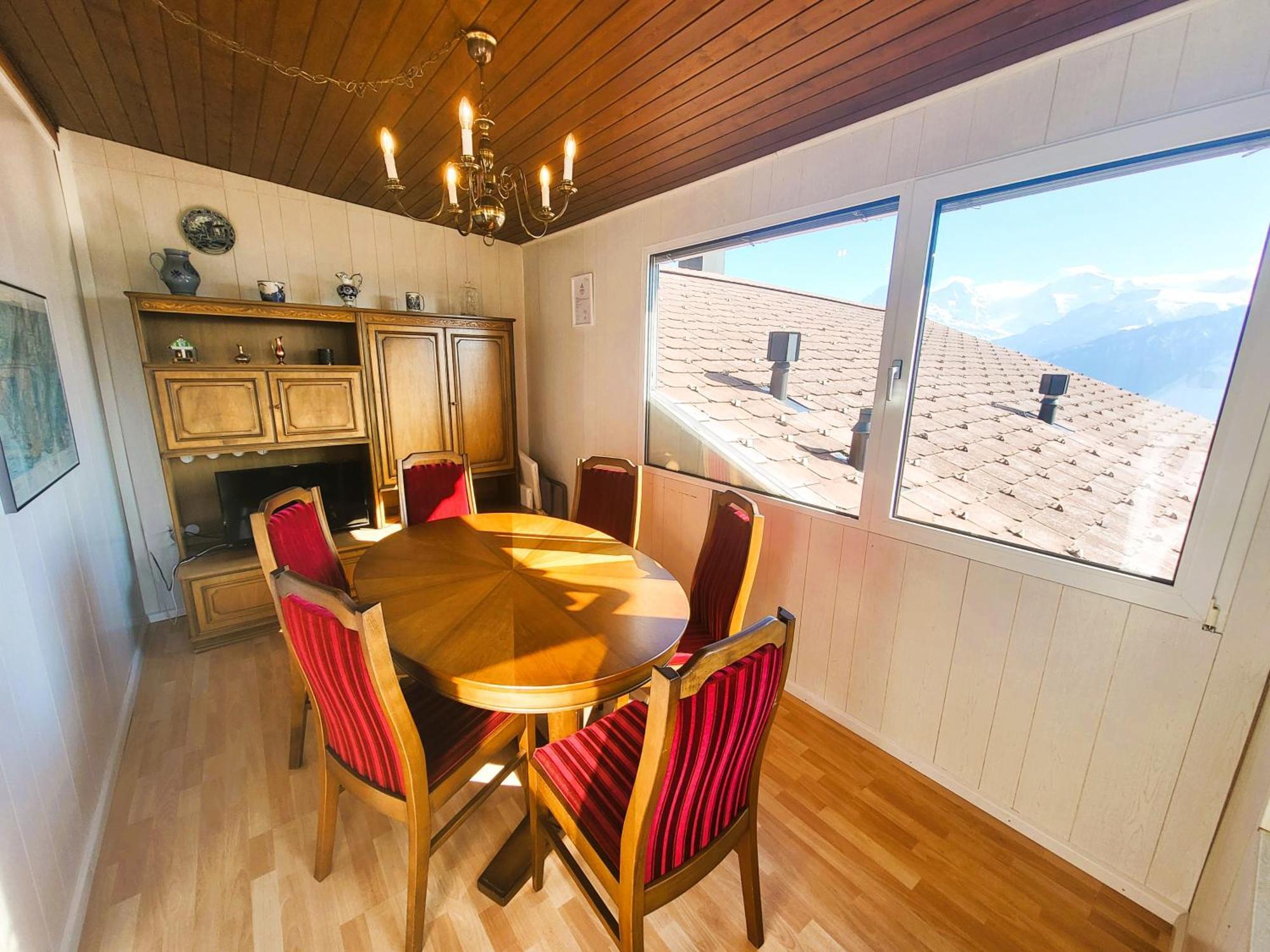 Chalet Lilo 4 Zimmer Big View Beatenberg Exteriör bild
